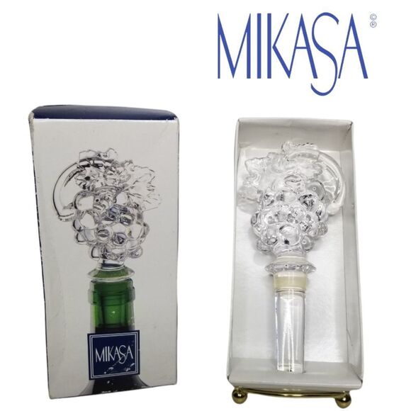Mikasa Fruit Collection Grape Wine Bottle Stopper‎ - Picture 1 of 6